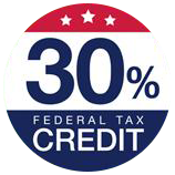 30% federal tax credit